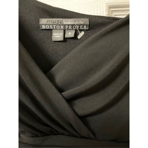 Muse Stunning NWOT Black Dress - Picture 11 of 12